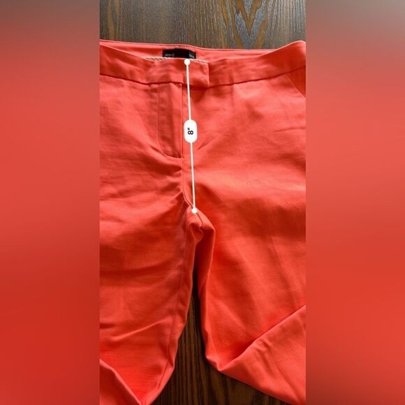 Adrianne Vitadini Dress Pants ankle Size 4 Coral pink stretch - Picture 10 of 13